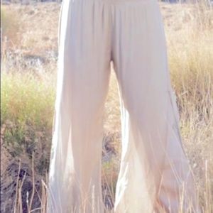 Scandal Italian Silk Palazzo pant